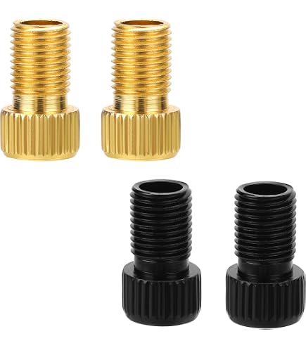 Adattatore Valvola Bici (Dunlop) A Valvola Auto – Colore A Scelta – Xamero - Foto 3