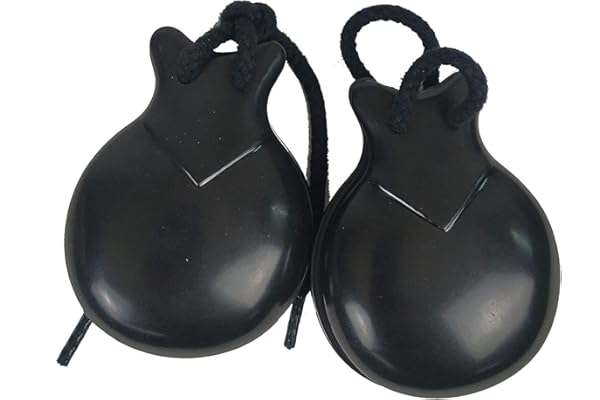 Castañuela bakelita standard negra nº6 ConcertoGarantía de fabricación.