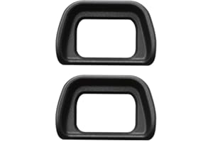 (2-Pcs) HomyWord ocular / visor para Sony Alpha A6300 ILCE-6300 A6000 NEX-6 NEX-7 FDA-EV1S Cámara Repuesto Sony FDA-EP10 Ocular