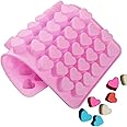 Romantic Heart Shaped Ice Cube Tray - Durable Silicone Mould for Love-Themed Ice, Chocolates, Candies - Perfect for Special Occasions