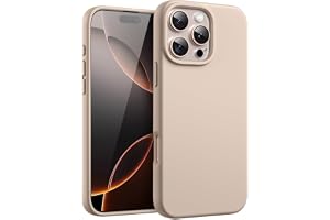 DIZORO Compatible for iPhone 16 Pro Case 6.3, Slim Liquid Silicone 3 Layers Full Covered Soft Gel Rubber Phone Case Protectiv