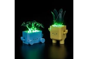 BRICKBLING Kit luce compatibile con Lego 10349 Happy Plants Botanical Collection Set (nessun modello), set di illuminazione a LED, compatibile con Happy Plants 10349 giocattolo creativo
