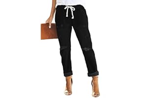Alaster Queen Jeans Femmes Casual Jeans Taille Haute Baggy Jeans Femmes Breaking Knee Jeans