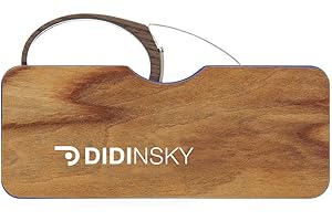 DIDINSKY Okulary do czytania bez okularów korekcyjnych dla mężczyzn i kobiet, przezroczyste. Okulary do prezbiopii dla mężczyzn i kobiet w stylu retro lub vintage na zmęczenie oczu. 3 kolory i 5 stopniowania - ORSAY WOOD