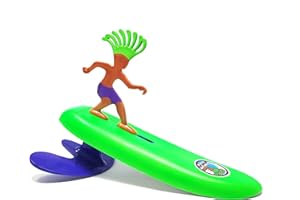 Frescobol 1946 SurferDudes Doolin Donegan V2 | Surf Niño Juego de Playa | Mini-Surf powered by Olas | Beach Toy Wave Powered