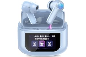 Thunelec Casque sans fil Bluetooth 5.3, 2024 Écouteurs Bluetooth