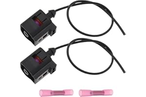 ‎THE LORD OF THE TOOLS The Lord of the Tools 2 Stück 1 Pin Öldrucksensor Steckverbinder mit Kabel 1J0973701 Kompatibel mit A3 A4 A5 A6 Kompatibel mit Golf Kompatibel mit Jetta
