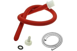 Silikon rengöringsrör -XSEXO flexibel silikon bekvämt munstycke duschfäste för kvinnor och män 50 cm, 150 cm slang