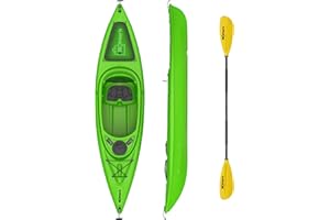 ROMARK Kayak - Canoa da 305 cm + 1 gavone + 1 pagaia + 1 seggiolino VARI COLORI mare sport lago