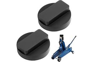 Fllyvly Wagenheber Gummiauflage, Jack Pad Gummipuffer für BMW & Mini, Unterstellbock Schutzpad, rutschfest, Schützt Auto vor Kratzern, Gummiblock für Hebebühnen, Passend für die meisten Modelle (2)