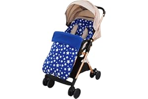 SONARIN Universelle Premium poussette Chancelière,Cosy Toes Doublure polaire,pour Poussette Landau Buggy
