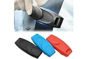 ZOPJUMA 3 Stück Auto Sicherheitsgurt Clip, Universal-Sicherheitsgurt-Einsteller, Autositz Gurtversteller, Gurtversteller Seat Belt Clips, Auto-Sicherheitsgurt-Clip-Einsteller, für Kinder(3 Farben)