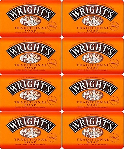 by Wrights Wrights Traditional Soap Bar 125g x 8 Bars