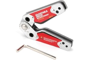 REGUN Welding Magnetic Holder, 20°-200° Adjustable Angles Welder Tool Accessories, for Hardware Processing and Construction Industry