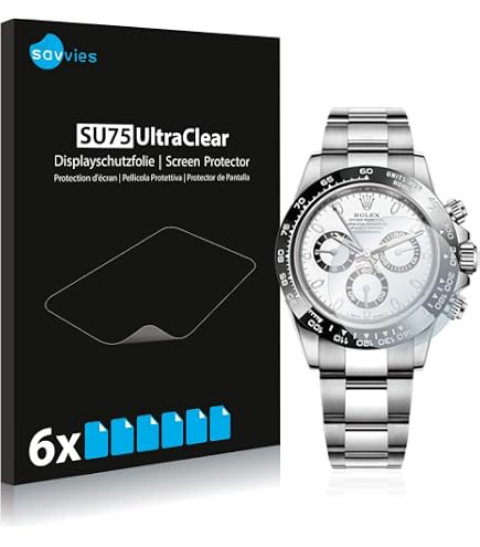 savvies 6 Pezzi Pellicola Protettiva per Circolare Displays (ø