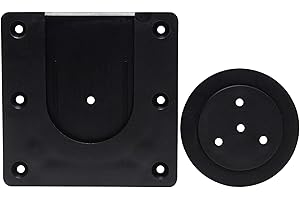 Ruthless Professional Dart Board Wall Bracket | Quick Fit Dartboard Wall Mounting Bracket, Black (BX241)