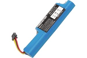 Hauteook Batteria di ricambio dell'aspirapolvere 10.8V 3000mAh Li-ion Per Vileda VR102 VR ONE Robot Aspirapolvere Batteria di Ricambio