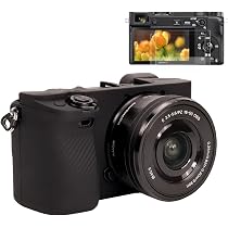 Per sony ilce Alpha6700 a6400 a6300 a6100 a6000 a5100 pu Custodia per fotocamera, clip per il viso, maniglia, supporto inferiore, copertura protettiva Per sony ilce Alpha6700 a6400 a6300 a6100 a6000 a5100 pu Custodia per fotocamera, clip per il viso, maniglia, supporto inferiore, copertura protettiva