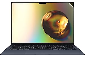 kwmobile Protector Compatible con Apple Macbook Air 13 M4 2025 A3240 - Lámina Protectora de Pantalla Mate y antireflectante