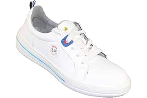 ELTEN Sicherheitsschuhe GHOST Lady Low ESD S3, Damen, Textil, Stahlkappe, leicht, sportlich, Weiß, Größe: 37