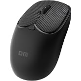 DM K17 Dual Mode Bluetooth ve 2.4GHz Destekli 1200DPI Kablosuz Optik Mouse