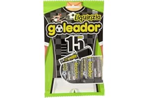 Goleador Liquirizia, Caramelle Gommose, Gusto Liquirizia, Doppia Lastrina, Busta da 15 Caramelle Monoporzione, Incartate Singolarmente da Condividere o da offrire come Dolcetto Feste Bambini