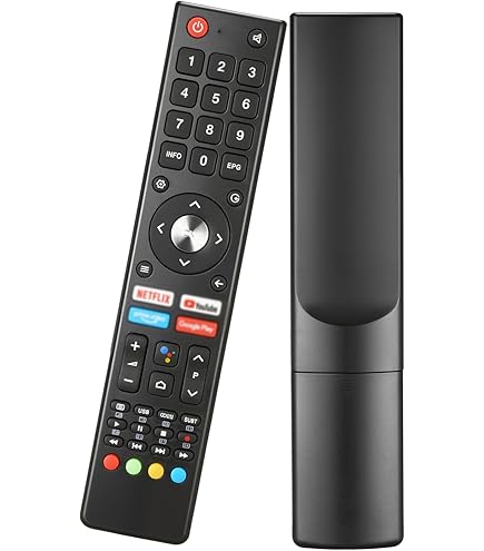 Télécommande De Rechange ChiQ - Compatible Nombreux Modèles TV U55QM8G, U75F8TG, Etc. - 6 Touches Rapides, Pas De Programmation