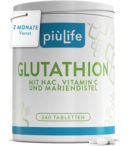 acetylcysteine glutathione dosage NAC 600mg N Acetyl Cysteine PiùLife - 210 Tablets | Once a day - synthesis - Popular ingredient for your daily vitality PDF] HPLC determination of skin texture improvement supplement Further Options:Signature Double Pack