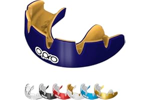 OPRO Instant Custom-Fit Mouthguard for Braces – Gum Shield Adult (Age 10+) – OPRO Mouth Guard Boxing and MMA, Easy Self-Fit Gum Shield Rugby and Hockey - Maximum Protection with Dental Warranty