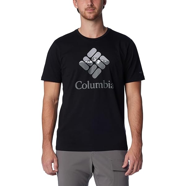 Columbia Rapid Ridge T-Shirt Uomo - Maglietta Casual Con Stampa Retro - Foto 10