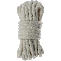 Jukway Corda In Cotone Naturale 3mm, Corda Intrecciata Rotonda 10m 32piedi Con E 1196975