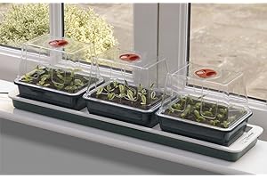 Germinatoio Garland riscaldato da davanzale, 3 vassoi
