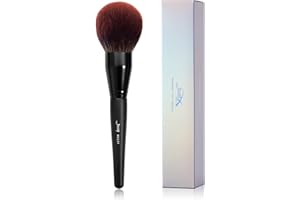 Jessup Brocha de Maquillaje en Polvo, Brocha para Polvo Mineral Acabado Grande Para Rostro Completo,Maquillaje Corporal,Brocha Vegana Impecable para Polvo, Rubor Y Bronceador MUl01