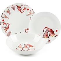 Excelsa Sweet GNOME Tischsets – 6 Stück, 29x43 Cm, Polypropylen, Handwaschbar, Mehrfarbig