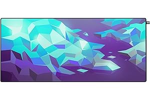 CHERRY XTRFY GP5, Podkładka pod mysz do gier XL (920 x 400 x 3 mm), Gładka Podkładka Zapewniająca Precyzję, Przeszywane Krawędzie, Antypoślizgowa, Litus Blue