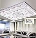 Produktbild Deckenleuchte Rechteck Kristalllicht LED Wohnzimmer Moderne Halle Farbwechsel Energiesparlampen Durchmesser 60 * 40cm