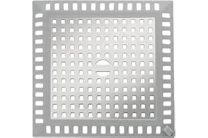 STOOKI Tapa Desague Ducha Cuadrado Rejilla Desague Ducha Cubierta de Drenaje de Acero Inoxidable Filtro de Ducha para Pelo para Baño, Cocina, Fregadero Y Más