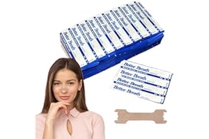 AVCXEC Zestaw 100 pasków na nos do chrapania, paski na nos dla lepszego oddychania, paski na nos do chrapania, paski na nos przeciw chrapaniu, zatyczka do chrapania, poprawia sen