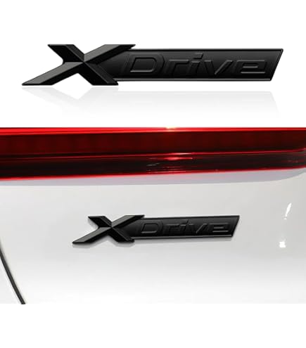 NIBOTT 3D ABS Lettere Cromate Nere For Adesivi For Auto Adatti For BMW X4 F26 G02 2015 2016 2019 2020 2021 2022 Tronco Emblema Logo Distintivo Accessori (Color : Chrome Silver