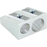 KUM AZ104.05.19-M Doppelspitzer 410 M aus Magnesium, Keilform, 1 Stück, silber