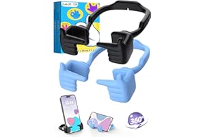 CALDEVER Geschenke für Männer Junge Frauen Mädchen Kinder Handy Ständer: Weihnachten Geschenk Wichtelgeschenk Nikolaus Papa Mama Schüchterne Handyhalterung Handyständer Halterung Tisch Kleine Lustig Geburtstag