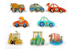 Rudolphs Schatzkiste Zimmerdekoration Garderobe Fahrzeuge klein BxLxH 120x65x90mm NEU Kinderzimmer Küchenstuhl Küchentisch Sitzen Sitzecke Garderobenständer Einrichtung Stühle Tische Dekoration Spielzeug Holzdekoration