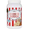 Adonis Protein Cookie Dough - Salted Caramel Choc Chip (1Kg): High Protein, Low Carb, Gluten-Free, Halal Certified Dessert with 21.5g Casein Protein per Serving, Only 143 Calories
