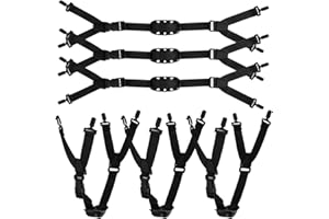 DOITOOL 6pièces Sangles De Menton pour Casque De Chantier Attaches Réglables Et Confortables pour Sécurité Au Travail