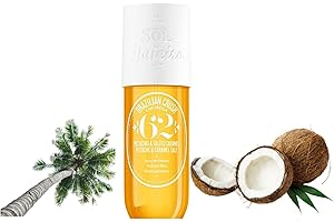 FRDYEYDJ Parfum brésilien Crush Spray parfumé, parfum brésilien, spray de fragrance pour cheveux et corps, longue durée, 90 ml (D-1 pièce)