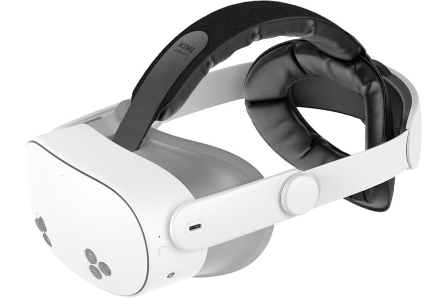KIWI design K4 Head Strap Compatible with Meta Quest 3S/ Quest 3 VR Headset Accessories for Quest 3/3S Comfort Elite Strap NOT for Meta Quest 2