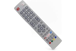121AV Generic Replacement TV Remote Control compatible with Sharp Smart LED