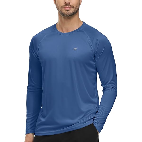 NORTHYARD UV-Shirt Herren UPF 50+ - Langarm, Schnell Trocknend, Atmungsaktiv, Für Schwimmen, Laufen & Outdoor