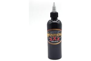 PANTHERA INK Panthera Encre noire Tribal 150 ml pour tatouage - tatouage ink Reach conform