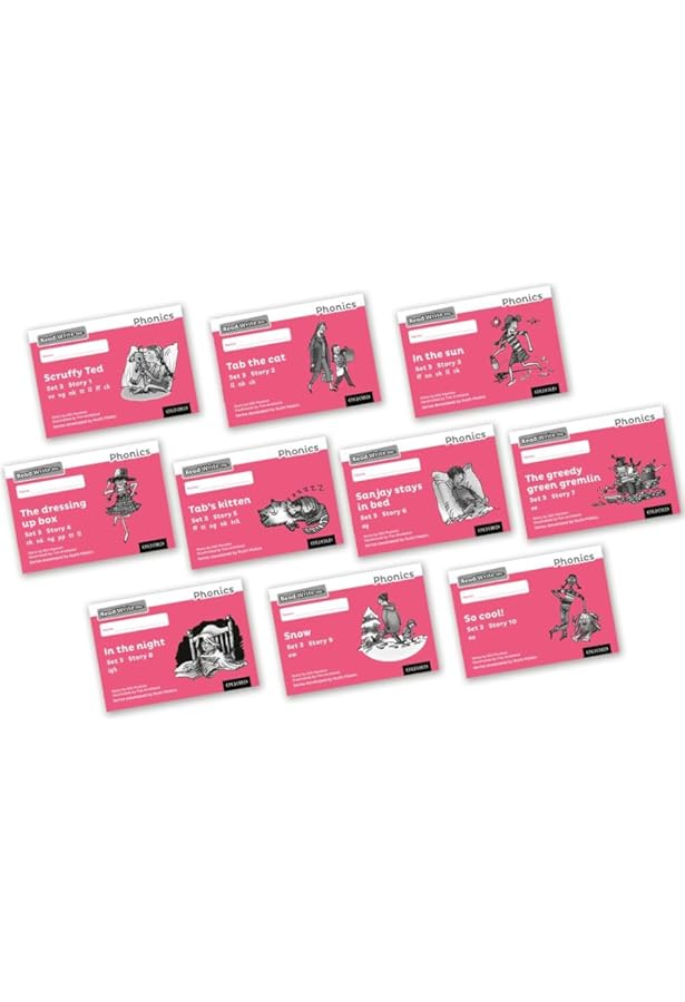 Read Write Inc. Phonics: Get Writing! Pink Book Pack of 10 by
